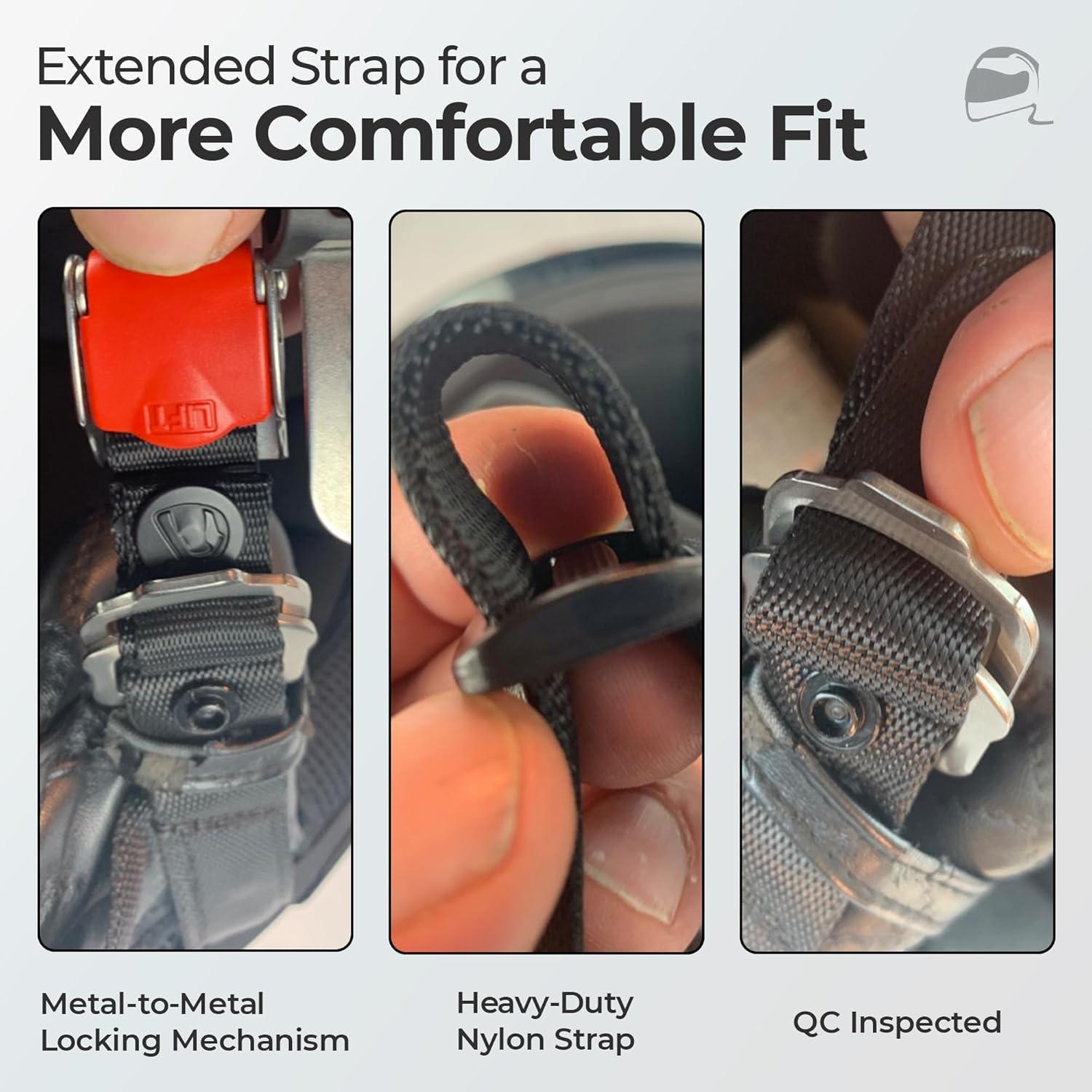 Kit Hebilla Liberación Rápida Casco The Helmet Shop