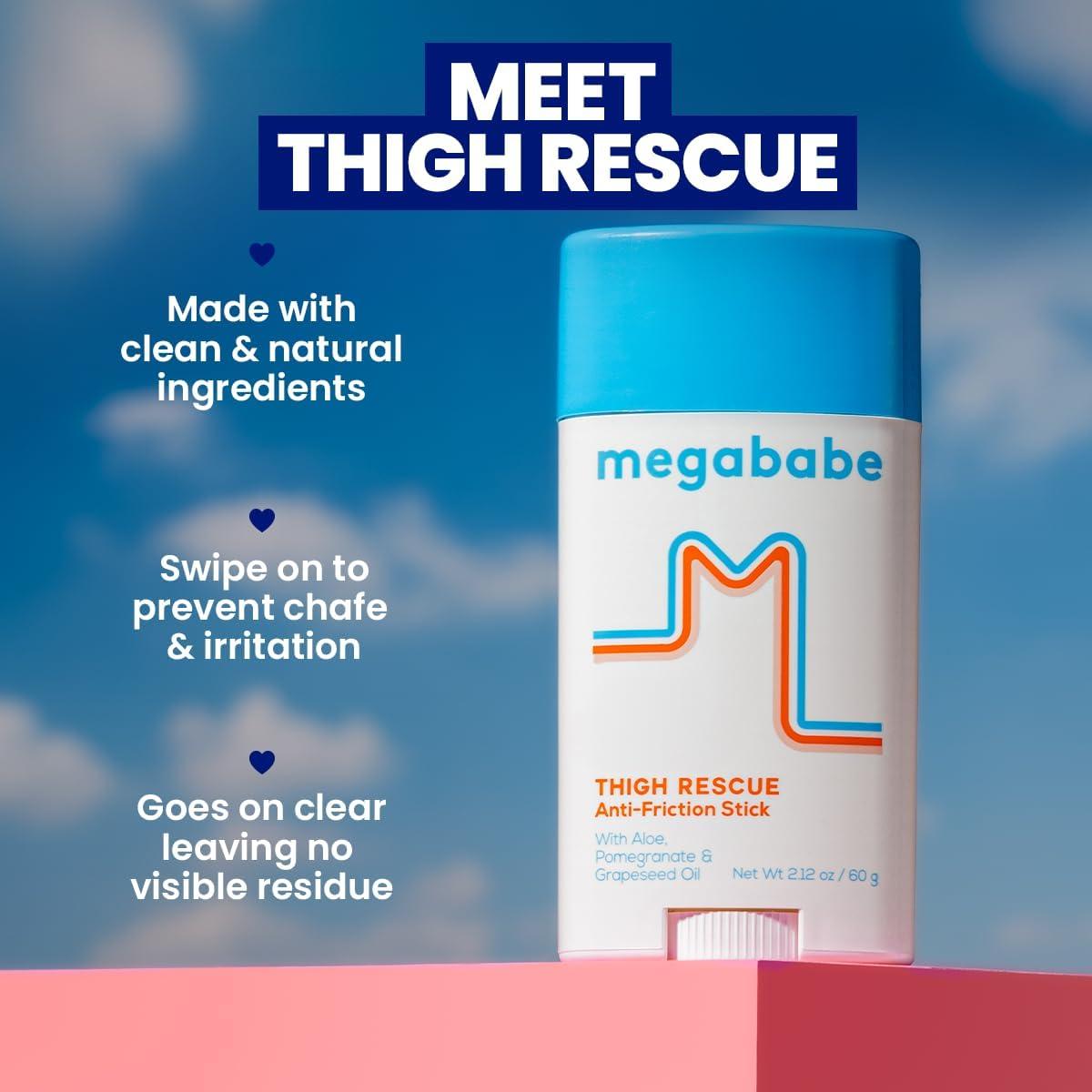 Stick Antifricción Megababe Thigh Rescue 60g - Piel Suave