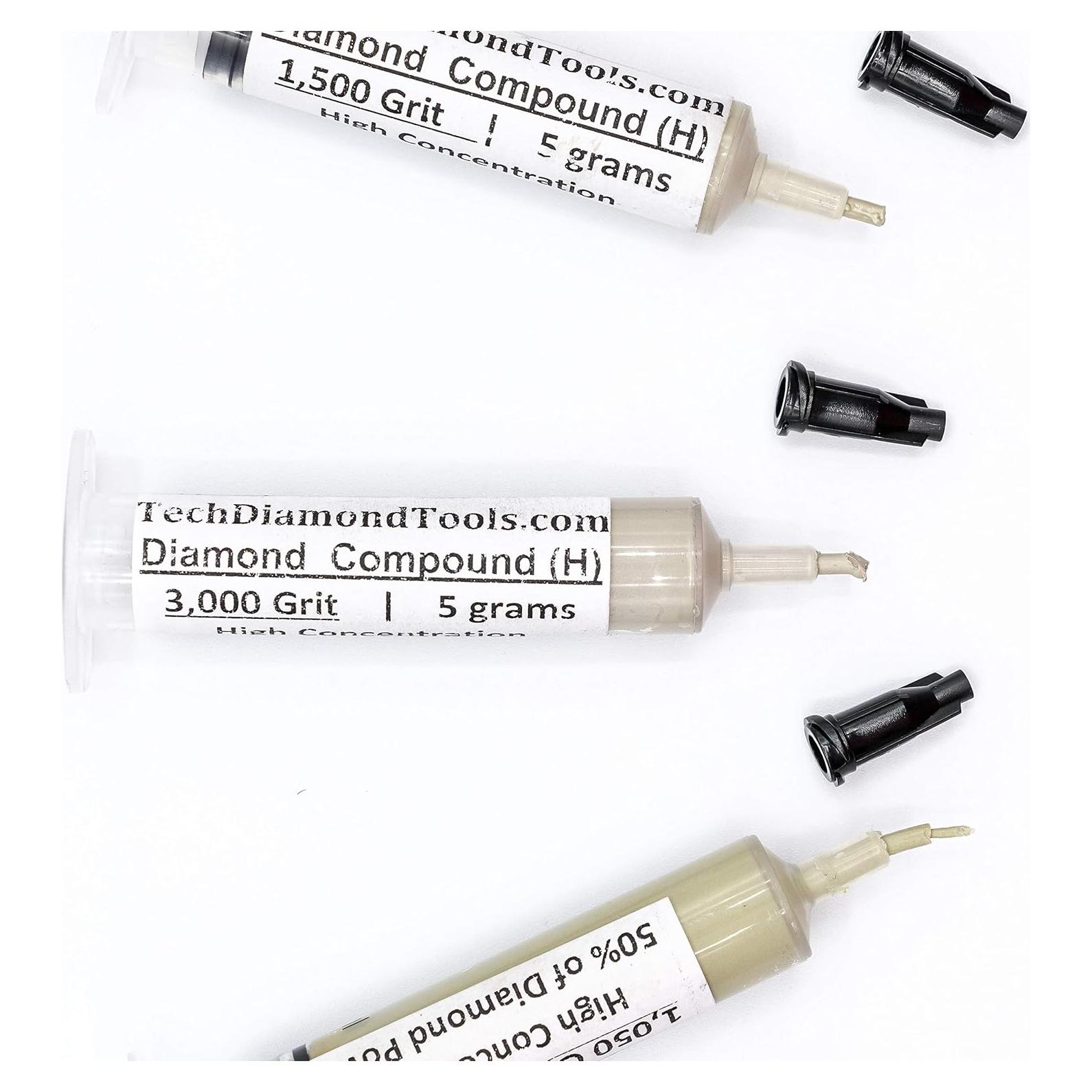 Kit de Pulido de Diamante TechDiamondTools 3 Granos 1050 1500 3000