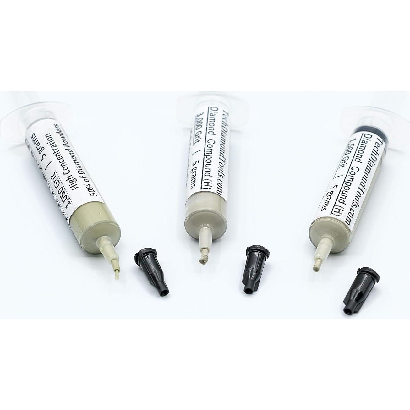 Kit de Pulido de Diamante TechDiamondTools 3 Granos 1050 1500 3000