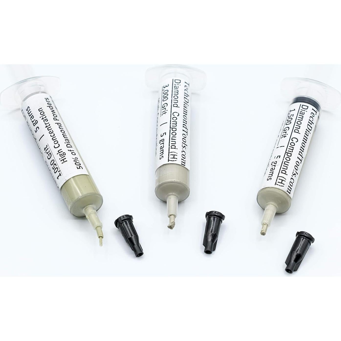 Kit de Pulido de Diamante TechDiamondTools 3 Granos 1050 1500 3000