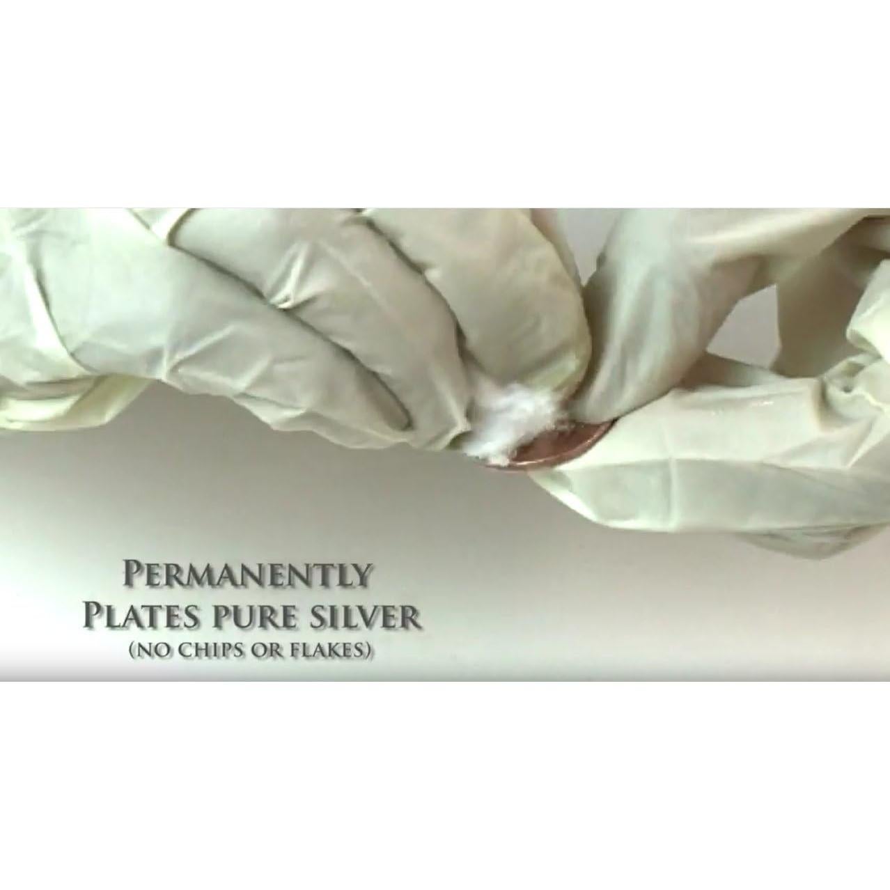 Solución de Platinado Nushine 100 ml - Ecológica para Plata, Latón, Cobre y Bronce