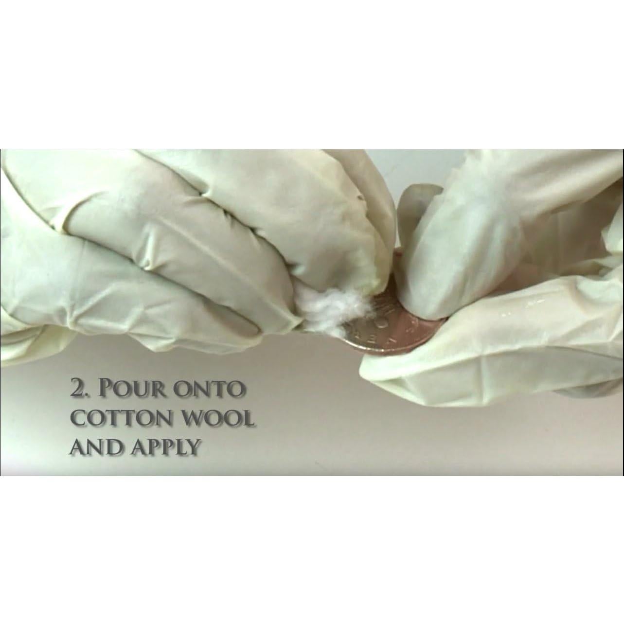 Solución de Platinado Nushine 100 ml - Ecológica para Plata, Latón, Cobre y Bronce