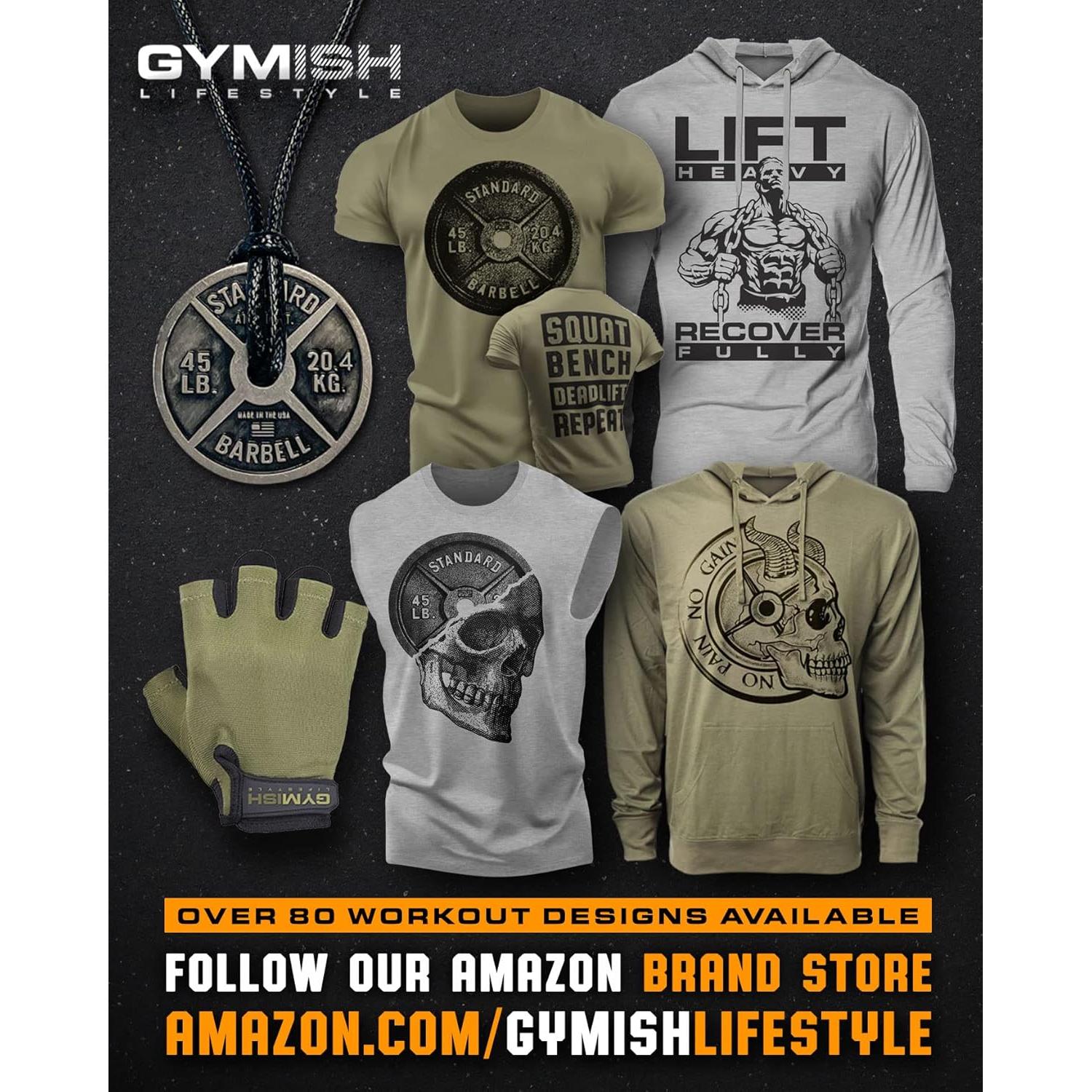 Camiseta de Entrenamiento Gymish para Hombres - Shock The World