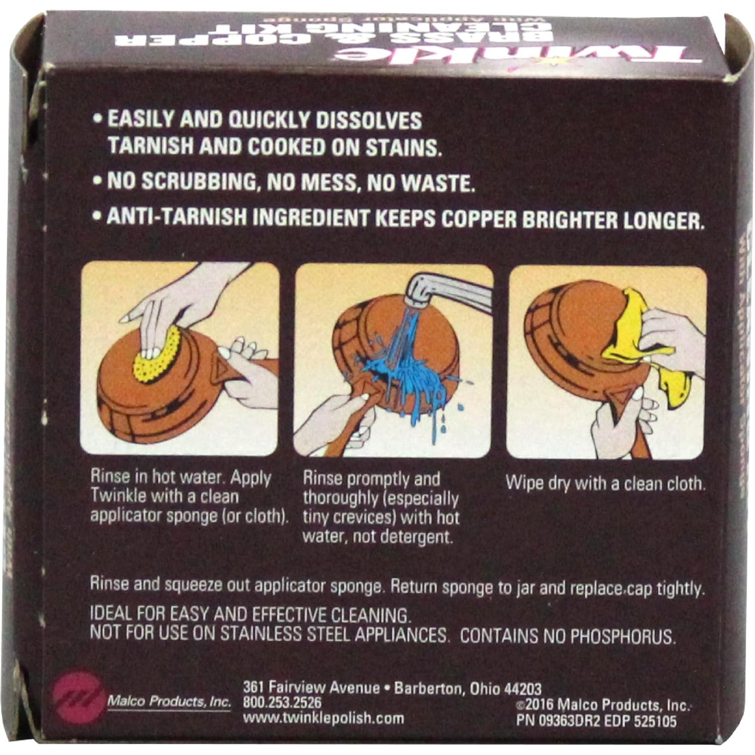 Kit de Limpieza de Latón y Cobre Twinkle 124g