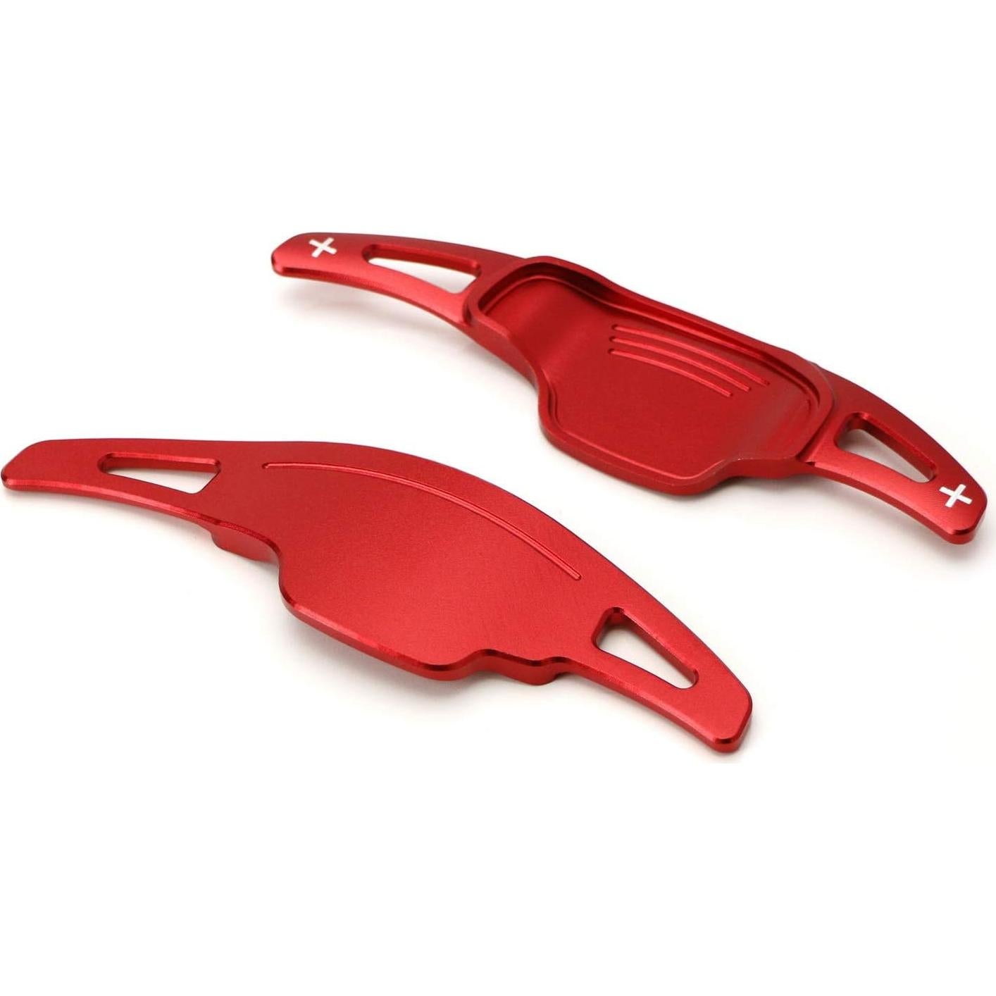 Extensiones de Paletas iJDMTOY Rojo CNC para Chevrolet y Cadillac