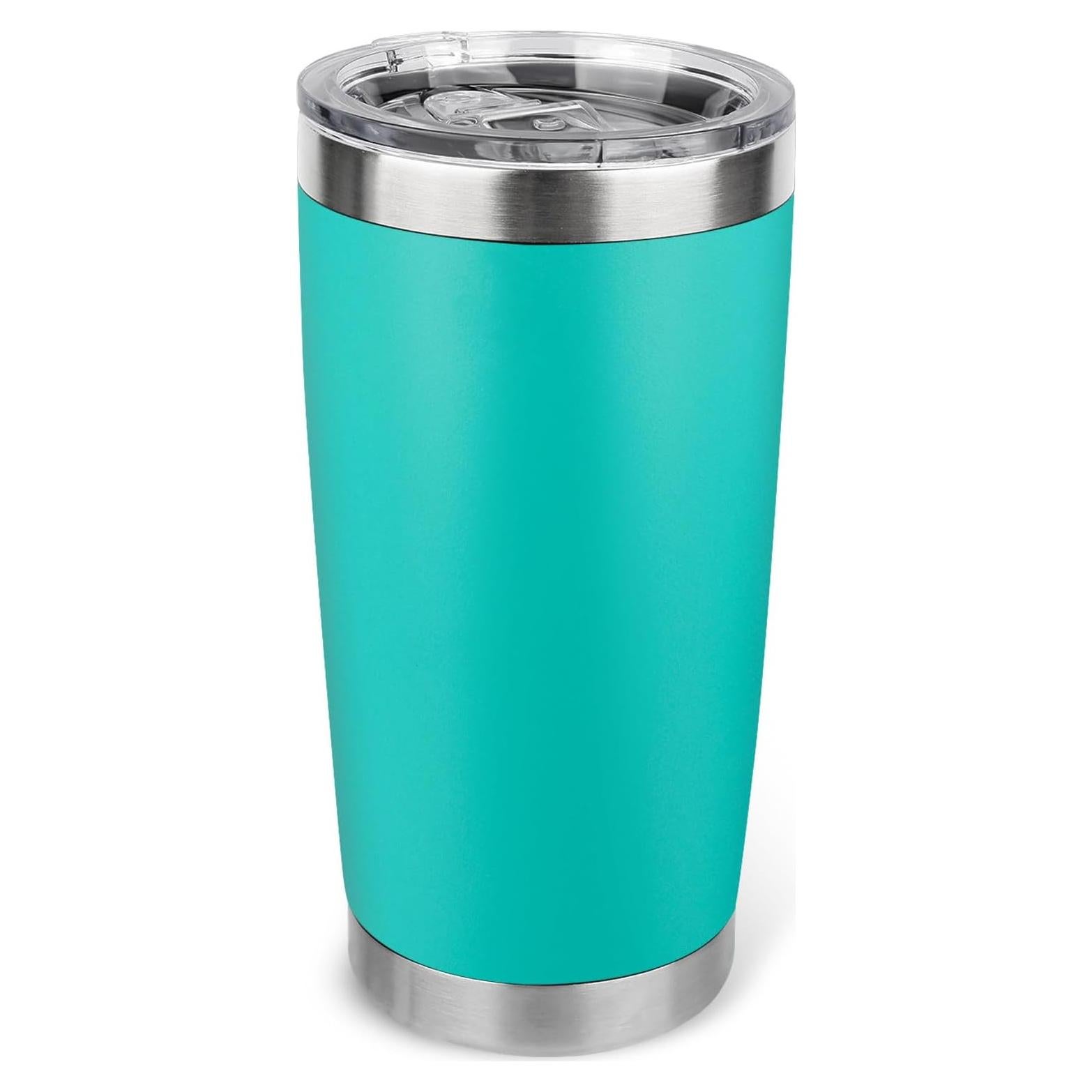 Taza de Acero Inoxidable Zynkify 20oz Verde Claro Doble Pared