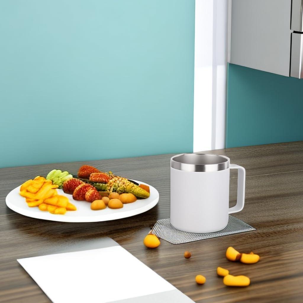 Taza de Café Aislada Volhoply 14oz Doble Pared Paquete de 2