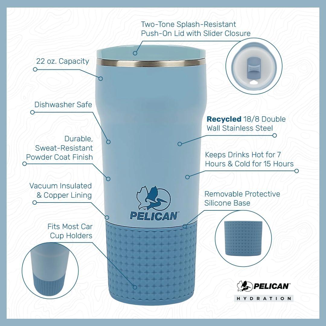 Vaso Térmico Aislado al Vacío HydrationHub 650 ml Acero Inoxidable