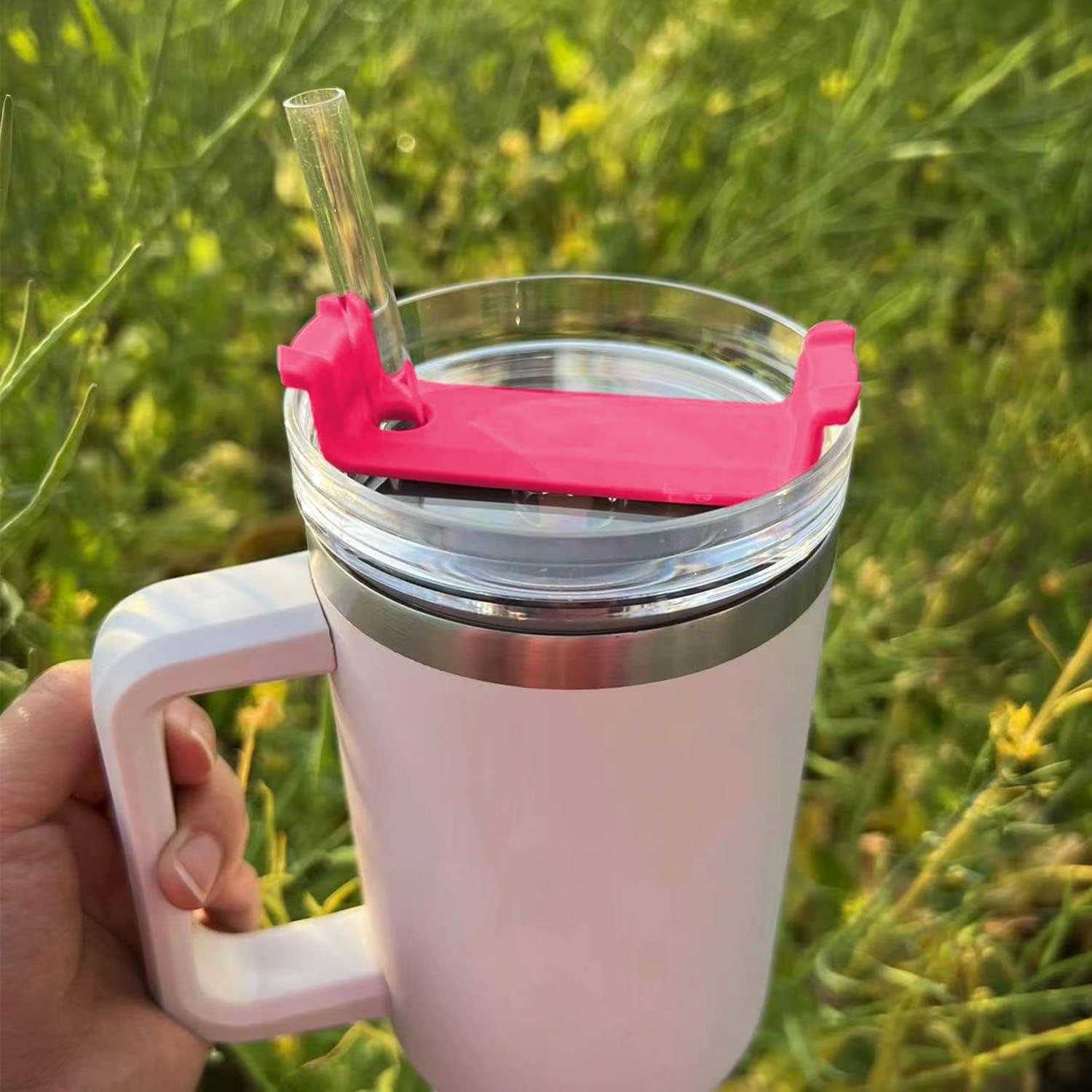 Paquete de 2 tapas CasaVibe 40 oz a prueba de derrames Rosa