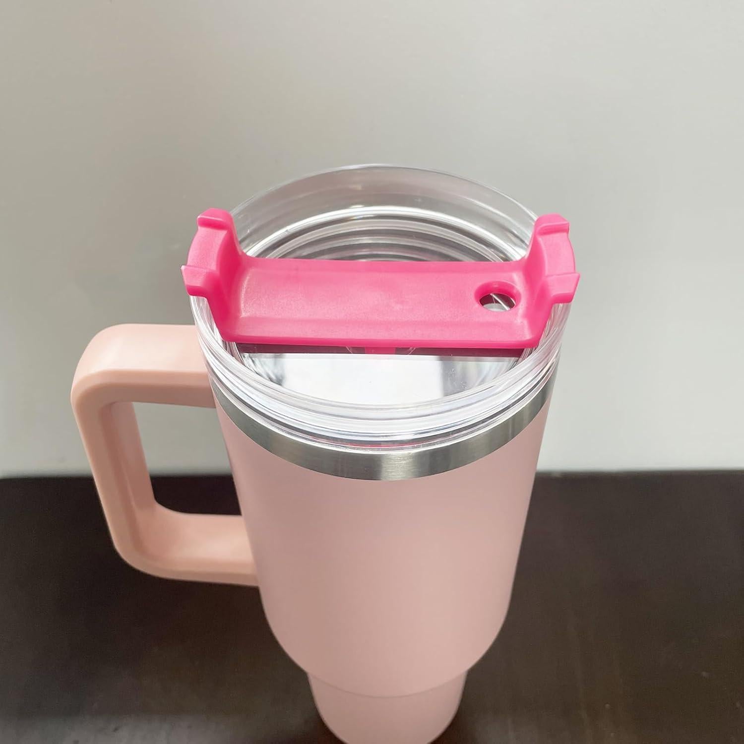 Paquete de 2 tapas CasaVibe 40 oz a prueba de derrames Rosa