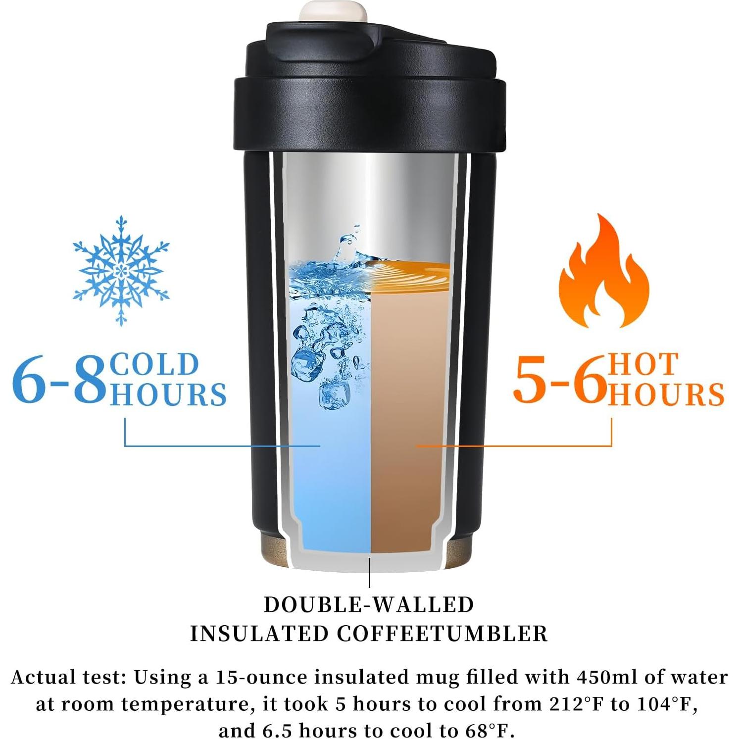 Termo de café de viaje FrutPunch 0.44 L acero inoxidable