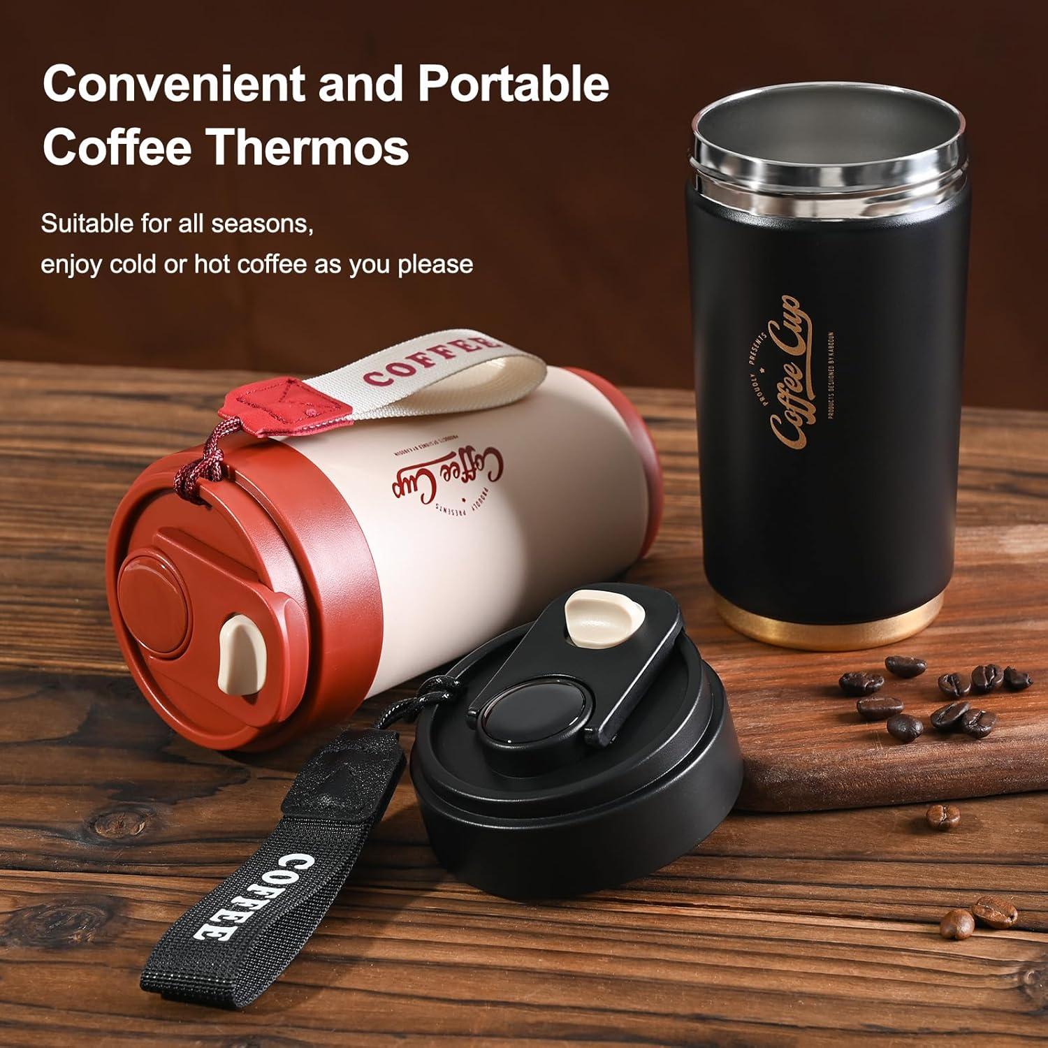 Termo de café de viaje FrutPunch 0.44 L acero inoxidable