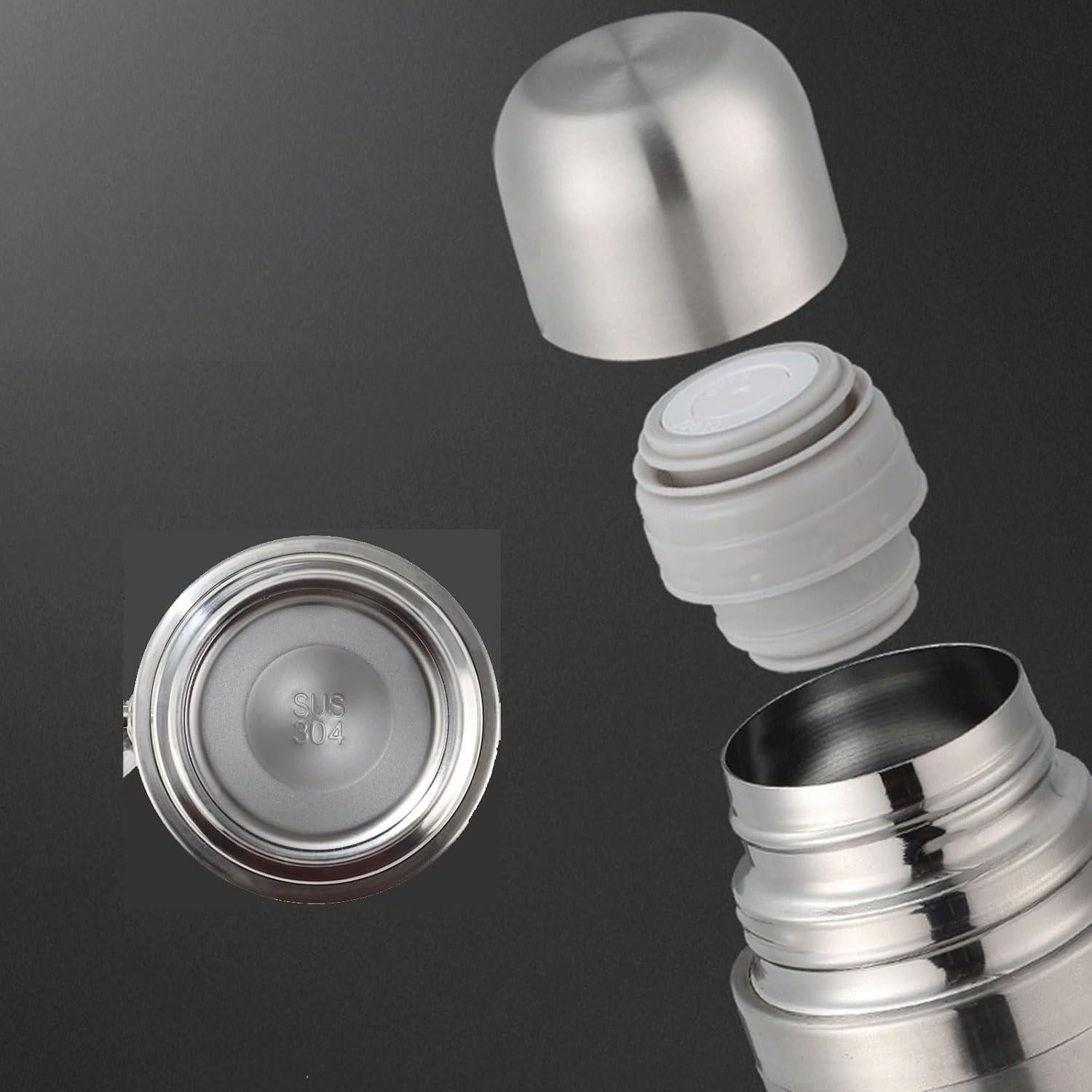 Vaso Térmico Aislado Genérico 550 ml Acero Inoxidable