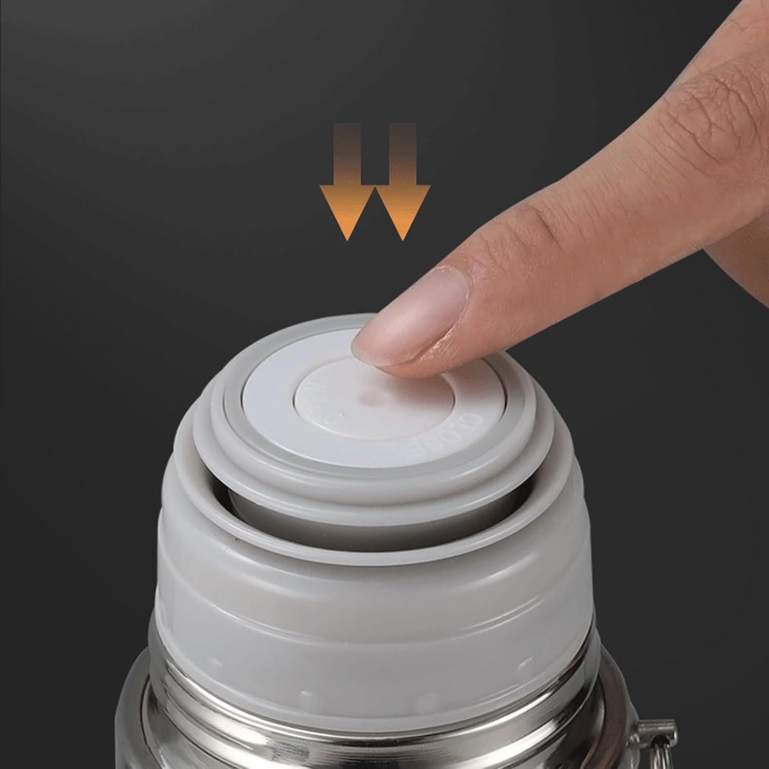 Vaso Térmico Aislado Genérico 550 ml Acero Inoxidable