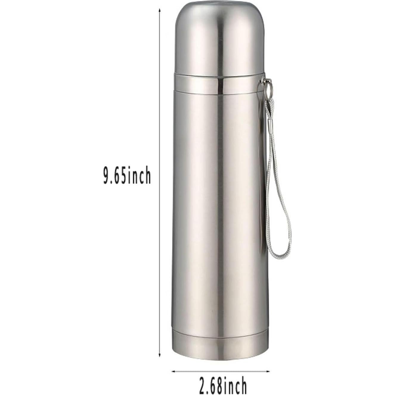 Vaso Térmico Aislado Genérico 550 ml Acero Inoxidable