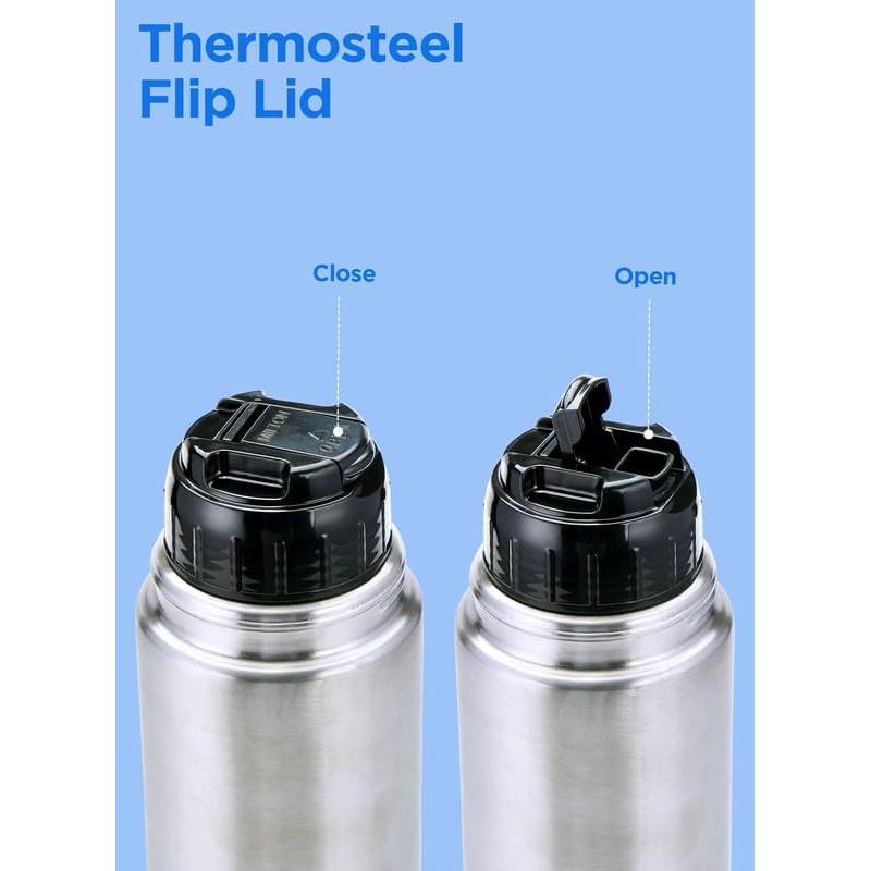 Termo Milton Flask 1000ml Acero Inoxidable Doble Pared