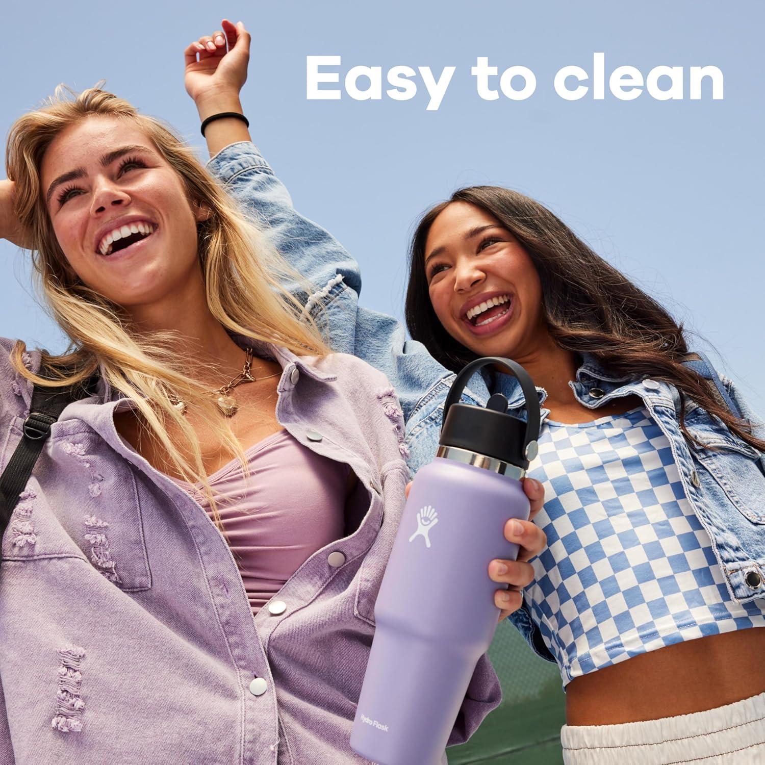 Botella de Agua Hydro Flask 32 Oz Trillium Tapa Flex Chug