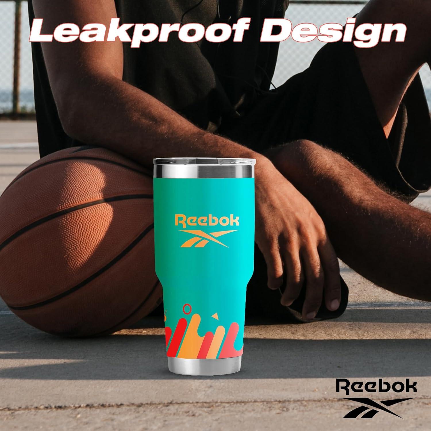 Taza Acero Inoxidable Reebok 1.18 L Aislada Doble Pared Verde