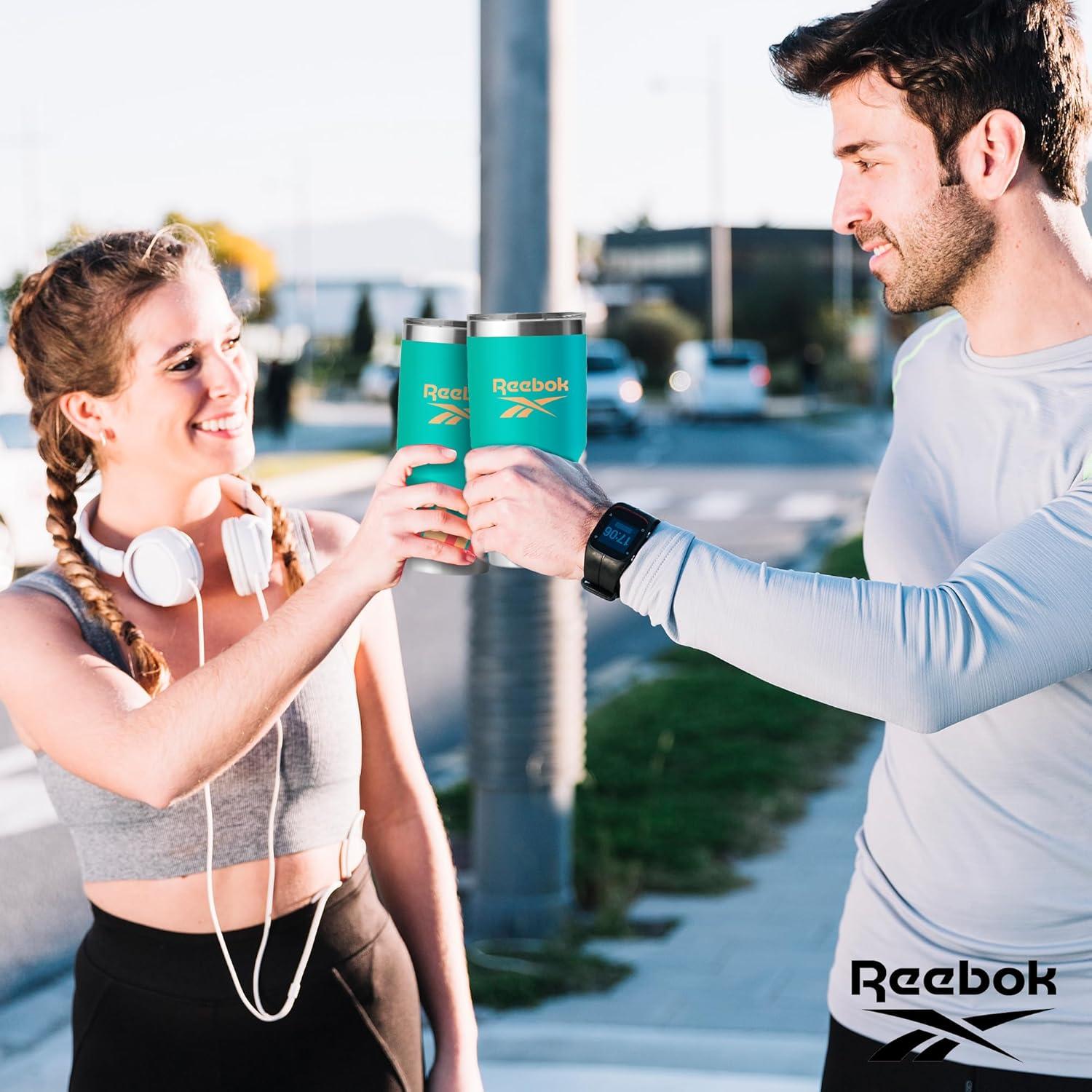 Taza Acero Inoxidable Reebok 1.18 L Aislada Doble Pared Verde