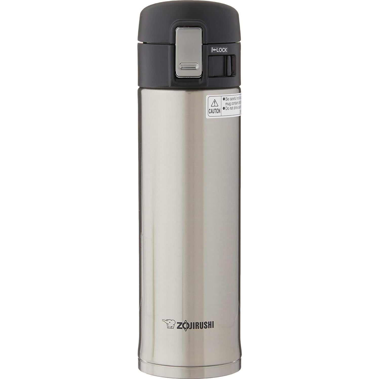 Paquete de 2 Tazas Acero Inoxidable Zojirushi 0.47L Azul Plata