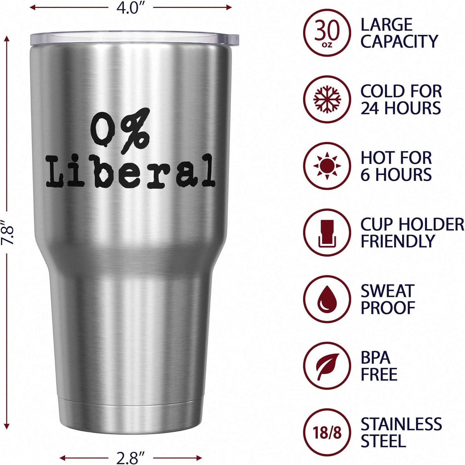 Taza de Viaje Aislada We The People Holsters 30 oz Acero