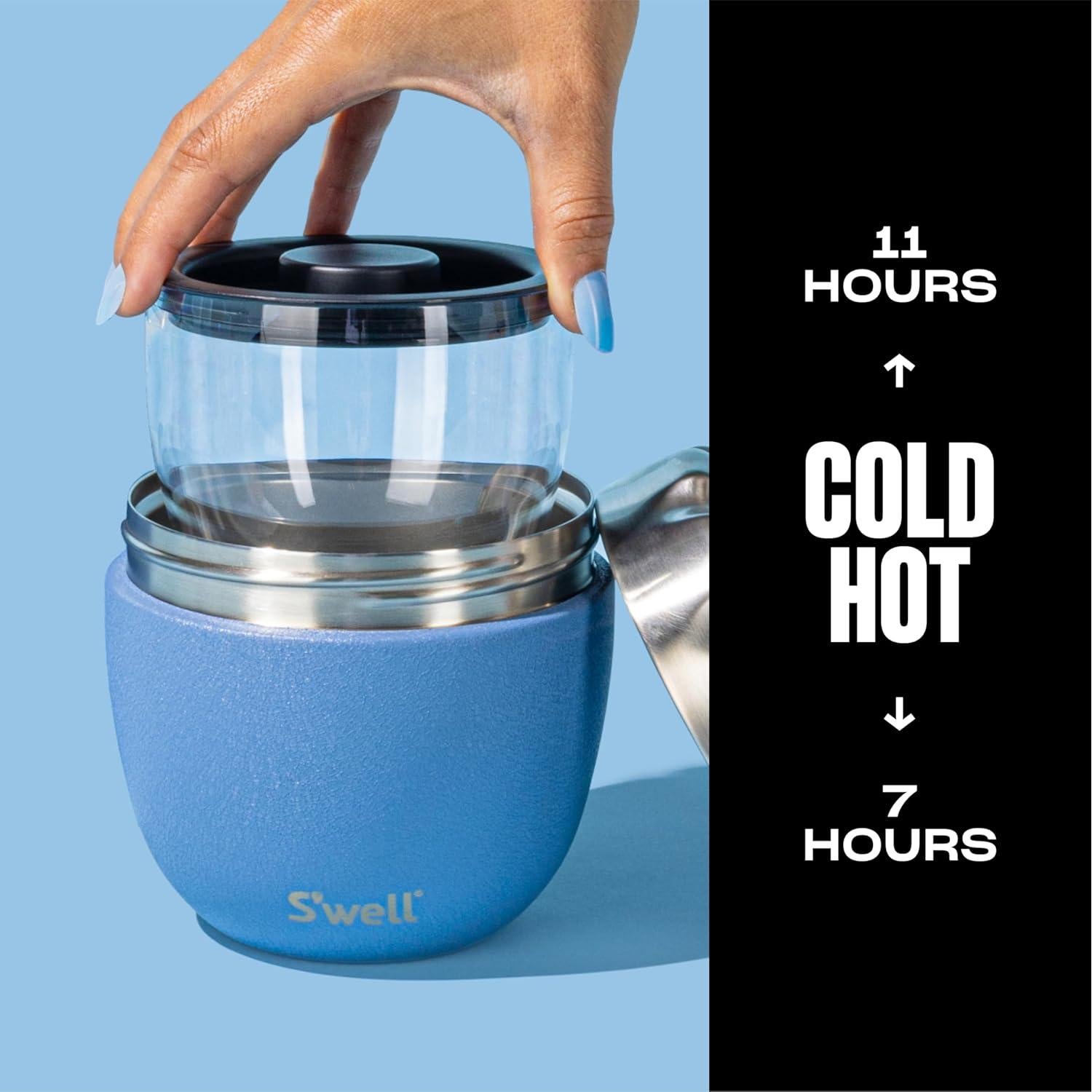 Cuencos de Acero Inoxidable S'well Eats 609.6ml Cielo Desértico