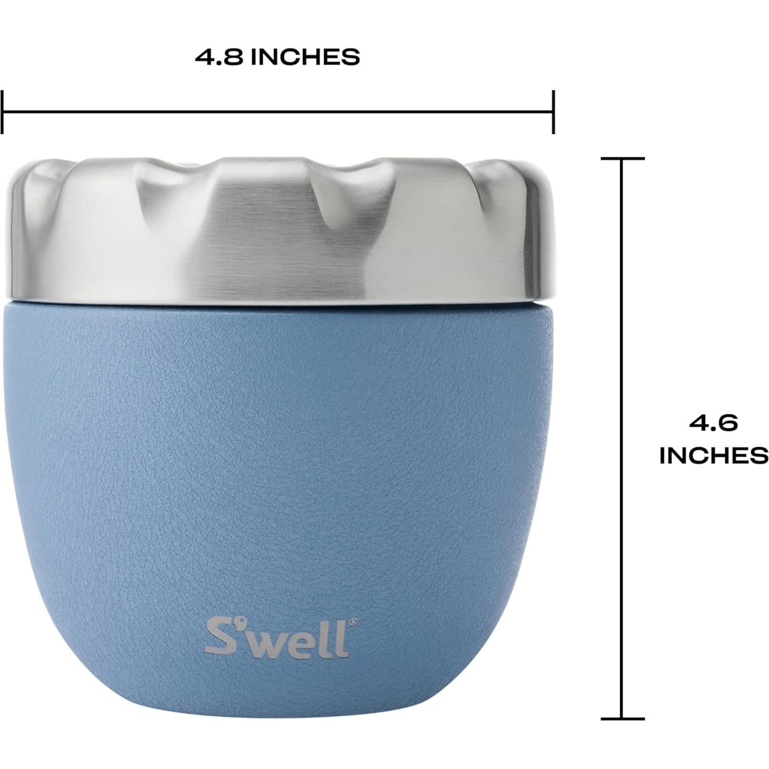 Cuencos de Acero Inoxidable S'well Eats 609.6ml Cielo Desértico