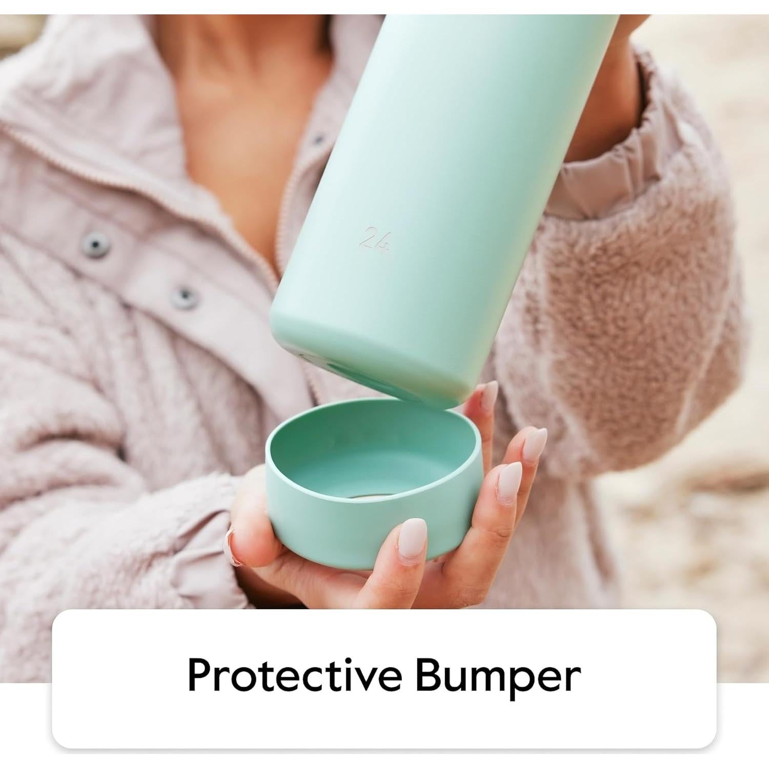 Botella de Agua Takeya Actives 0.95 L con Tapa de Popote