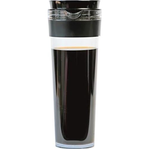 Jarra de Café Frío Takeya II Negra 1.1L - Fácil Limpieza