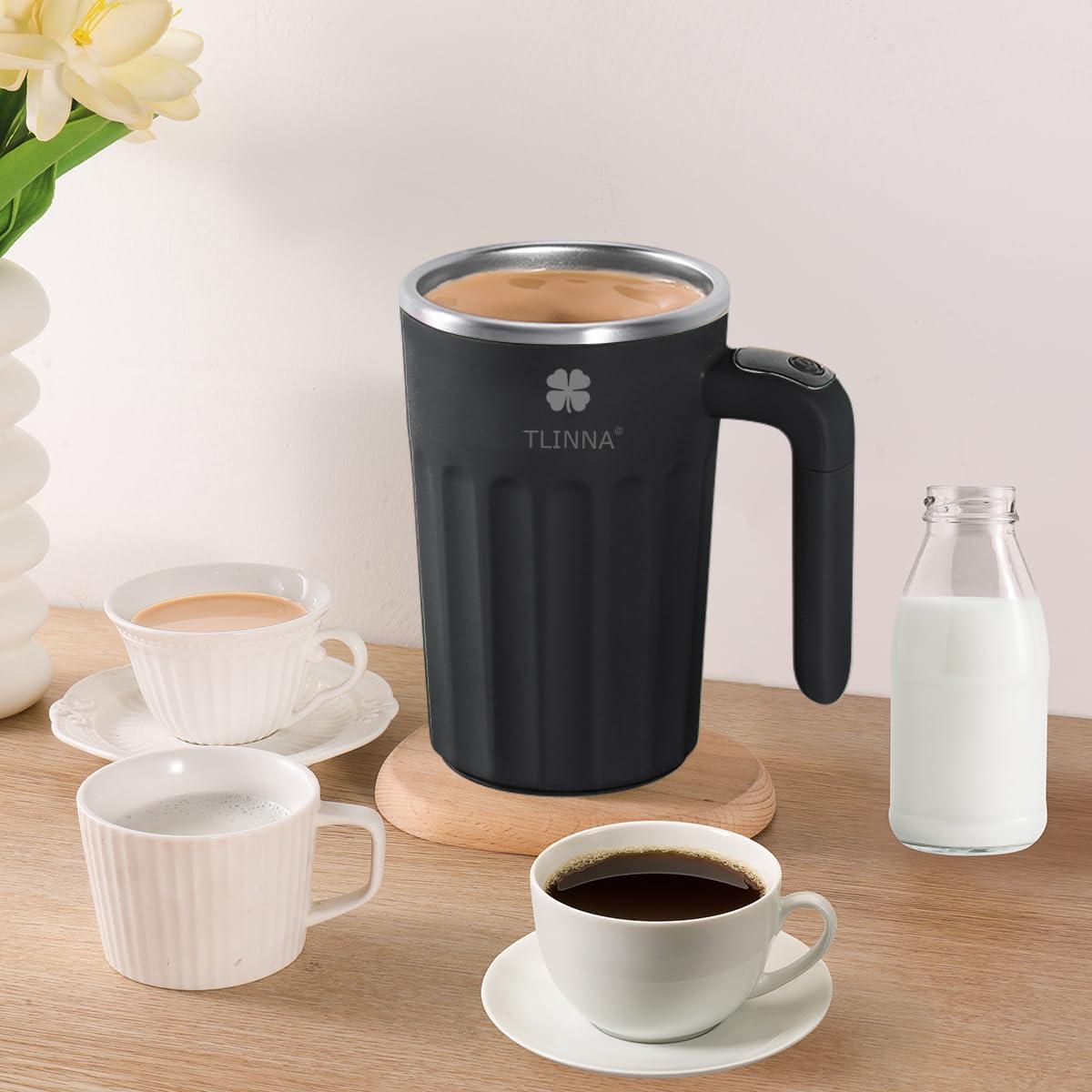 Taza de Mezcla Automática TLINNA 0.47L Negra