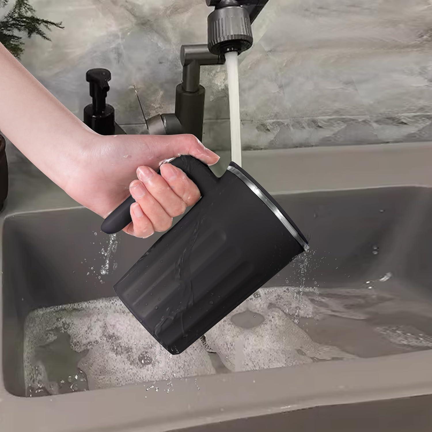 Taza de Mezcla Automática TLINNA 0.47L Negra