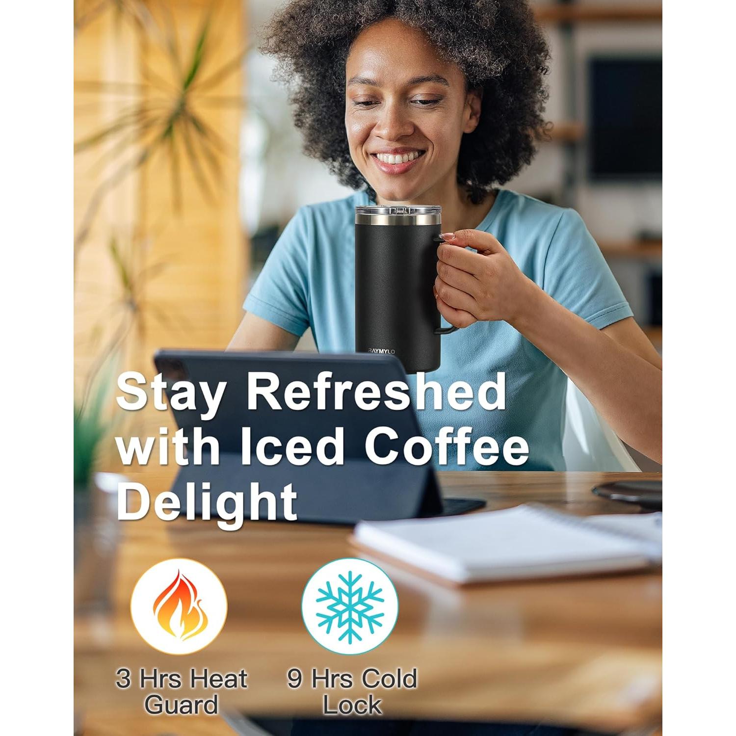 Paquete Botella Agua Aislada 3.8L + Taza Café 710ml RAYMYLO