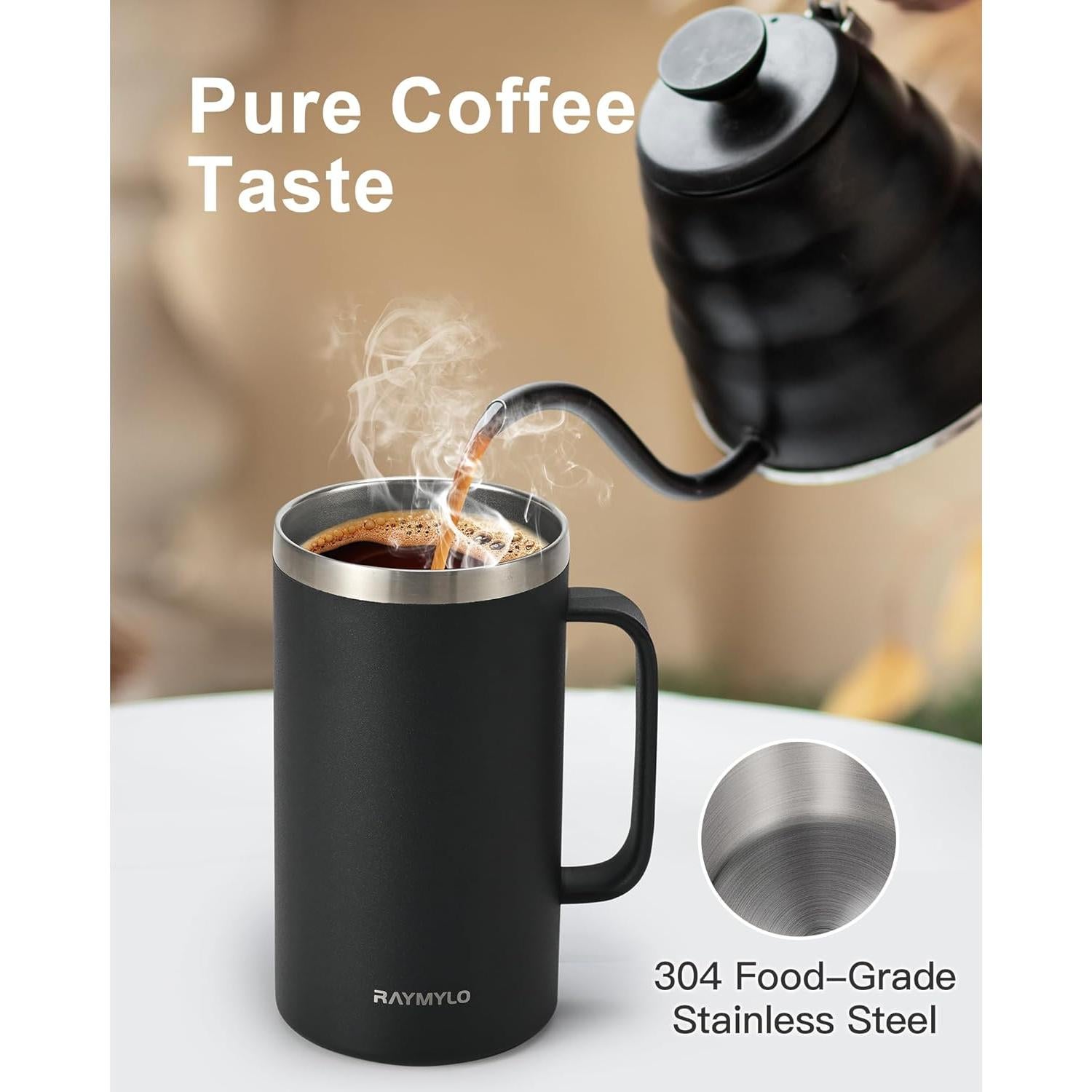 Paquete Botella Agua Aislada 3.8L + Taza Café 710ml RAYMYLO