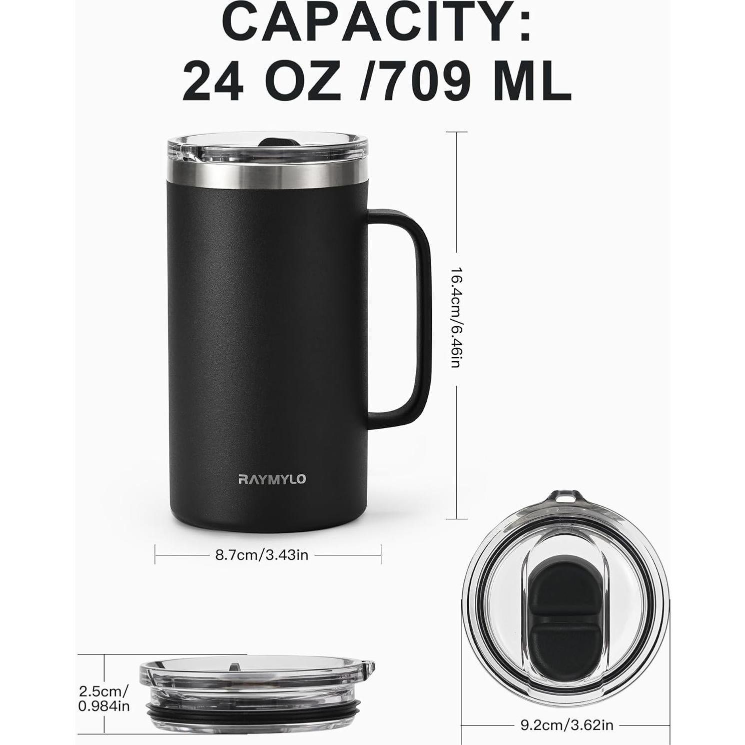 Paquete Botella Agua Aislada 3.8L + Taza Café 710ml RAYMYLO