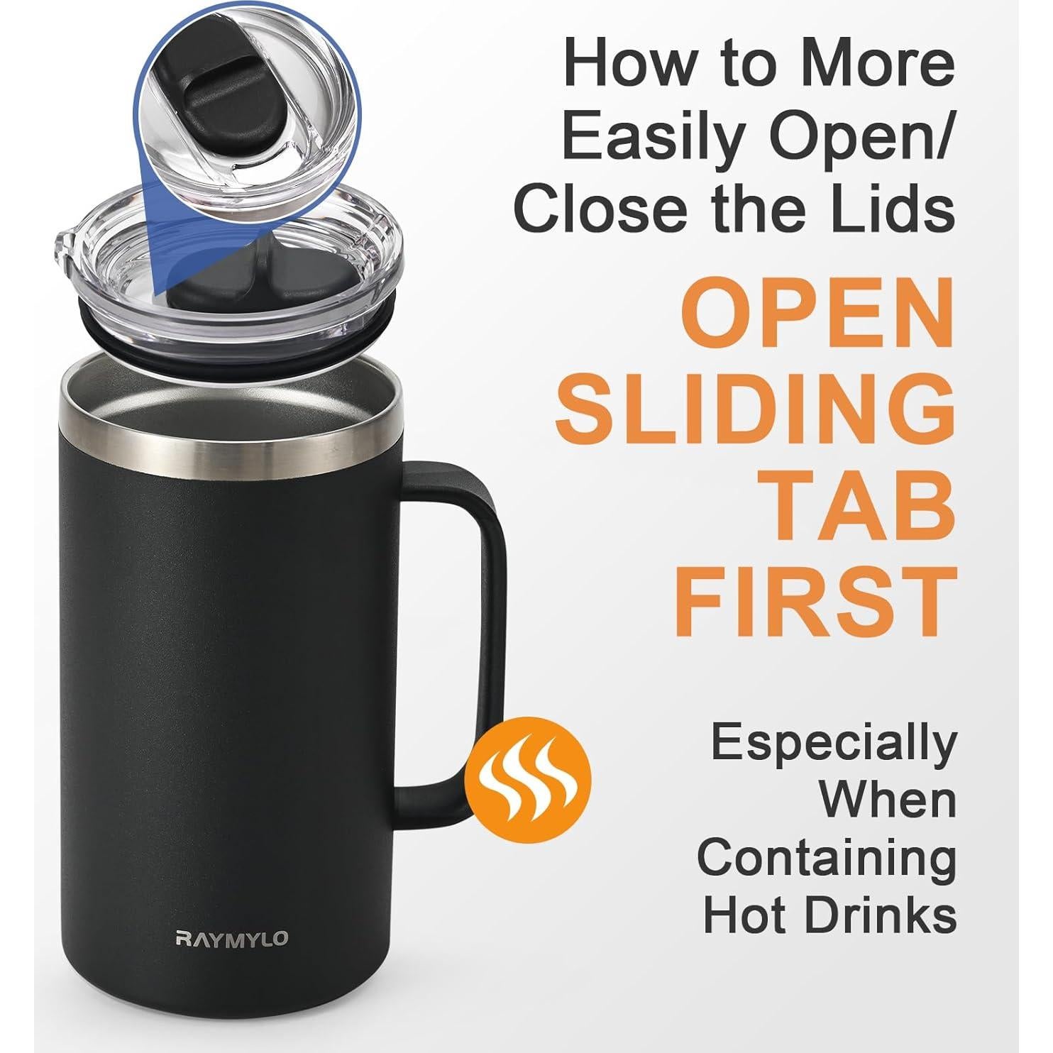 Paquete Botella Agua Aislada 3.8L + Taza Café 710ml RAYMYLO