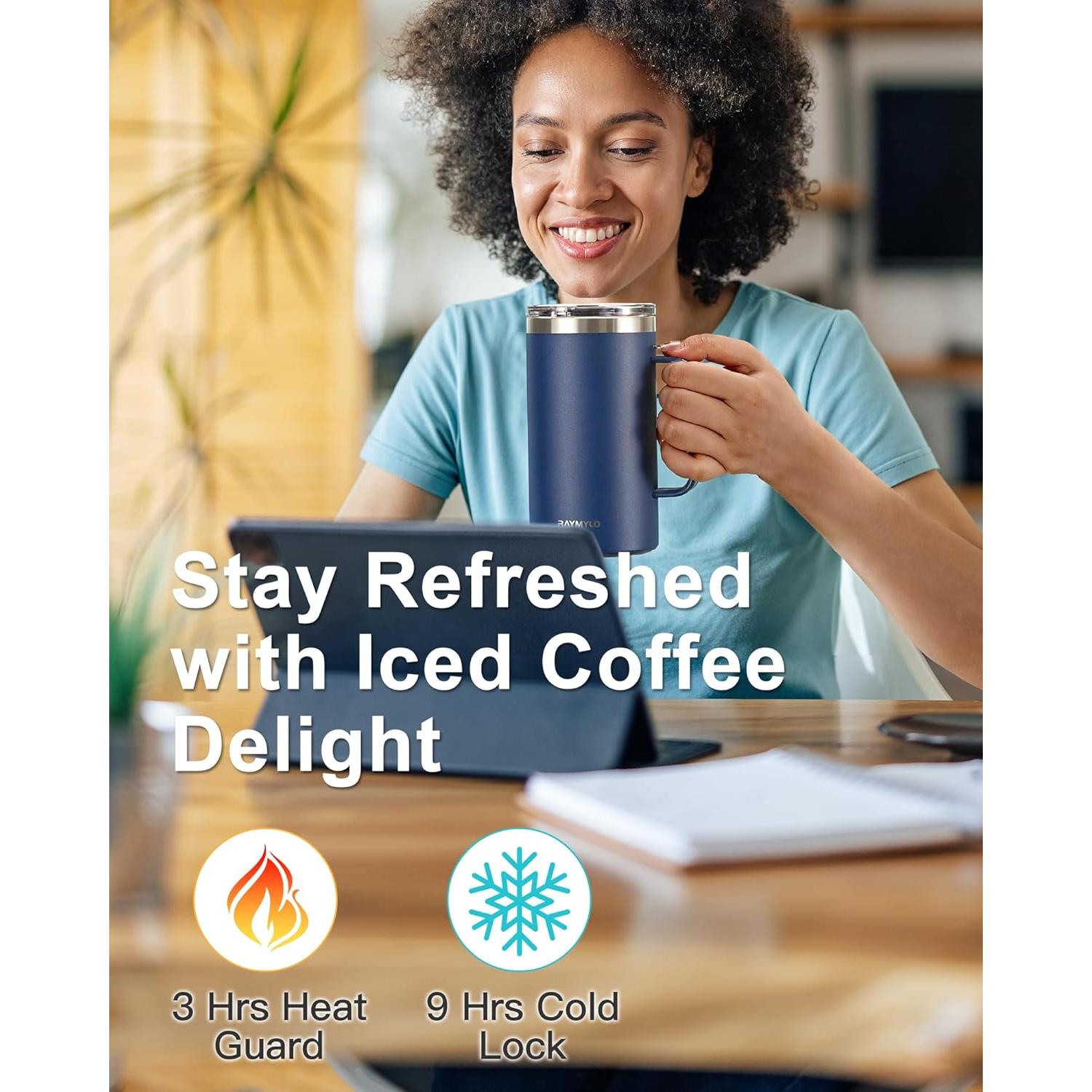 Paquete Botella Agua Aislada 3.8L + Taza Café 710ml RAYMYLO