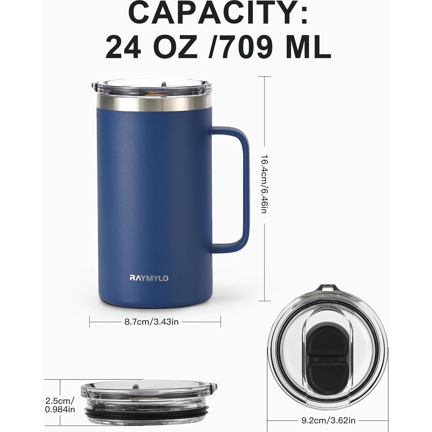 Paquete Botella Agua Aislada 3.8L + Taza Café 710ml RAYMYLO
