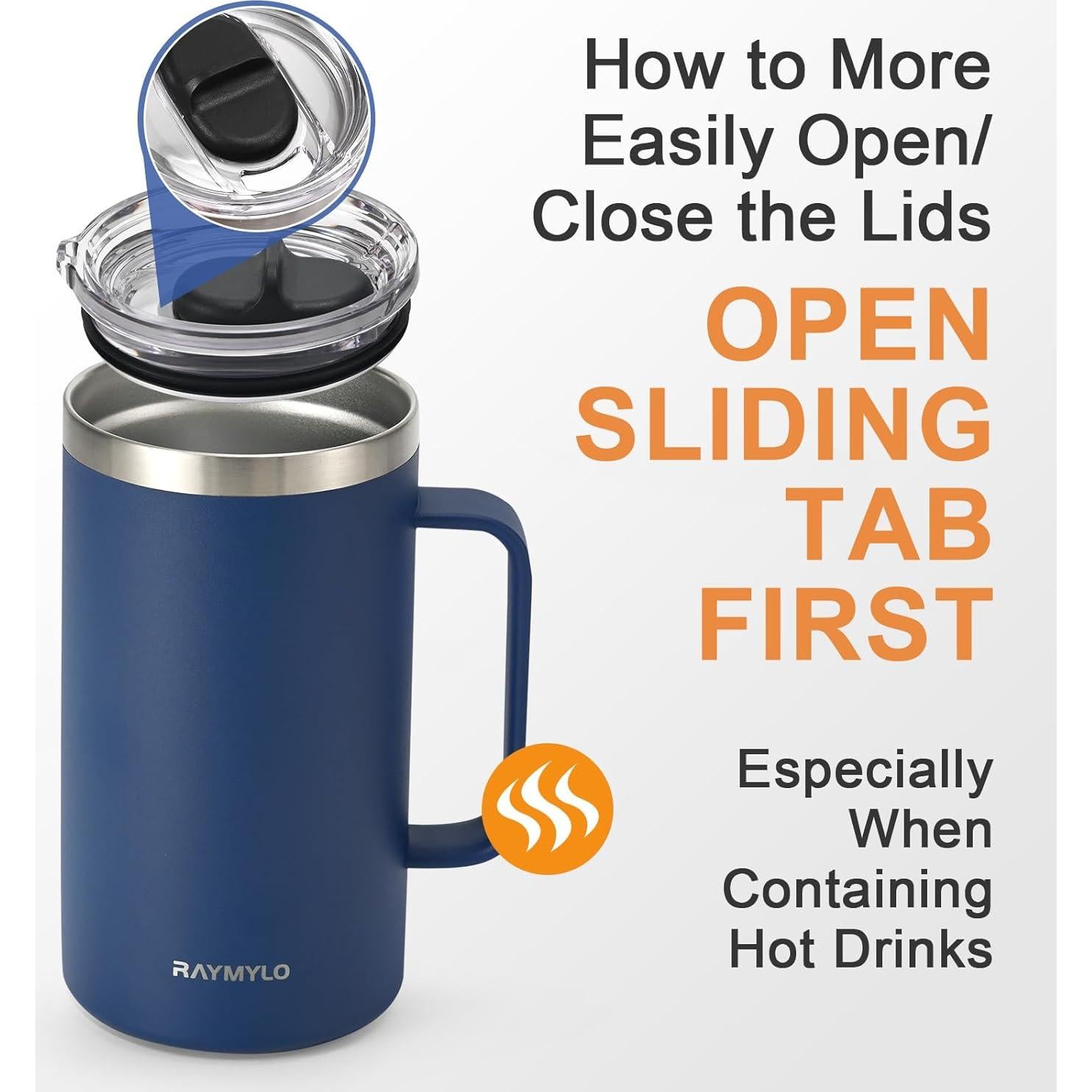 Paquete Botella Agua Aislada 3.8L + Taza Café 710ml RAYMYLO