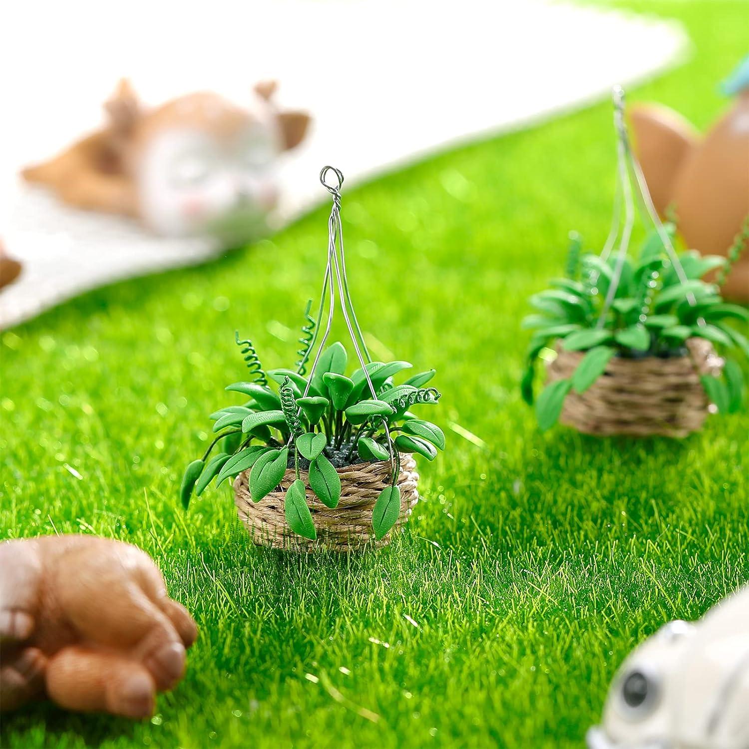 Plantas Miniatura Skylety 2 Piezas para Casa de Muñecas