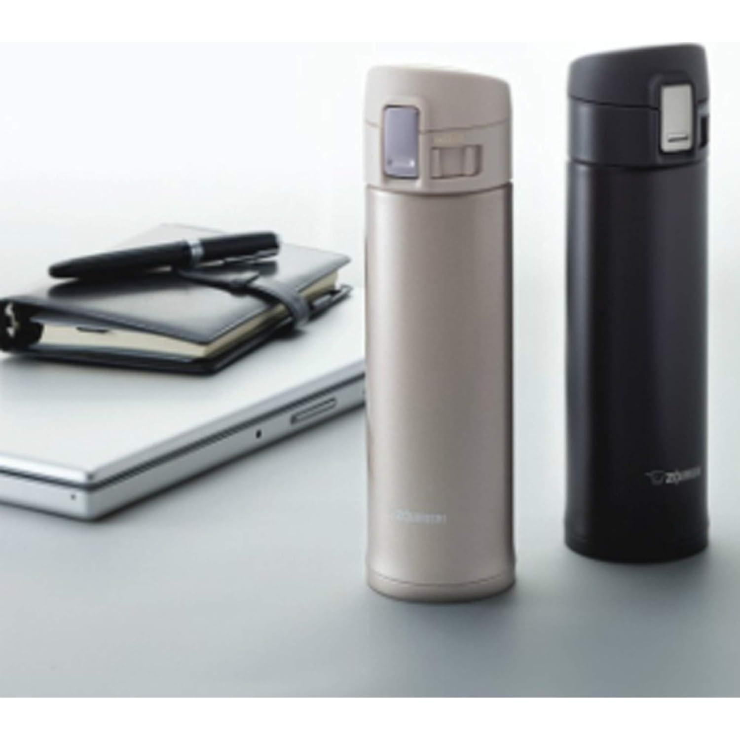 Tazas de Acero Inoxidable Zojirushi 16oz Azul y Negro