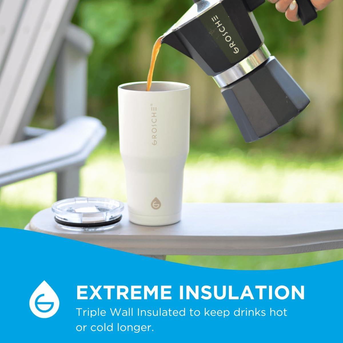 Taza de Café Aislada GROSCHE Yukon 20 oz Acero Inoxidable