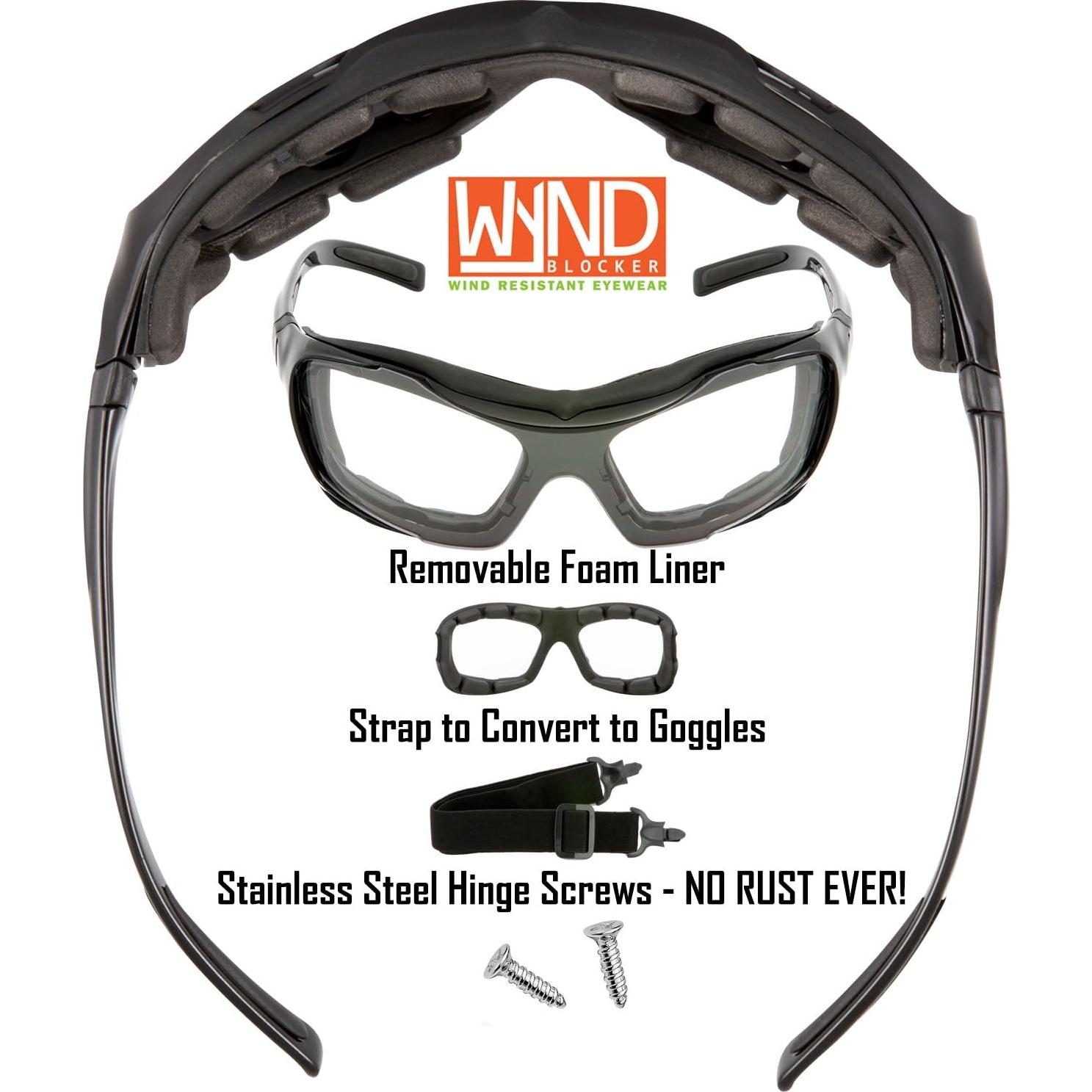 Gafas de sol deportivas WYND Blocker 329V2 grandes UV400