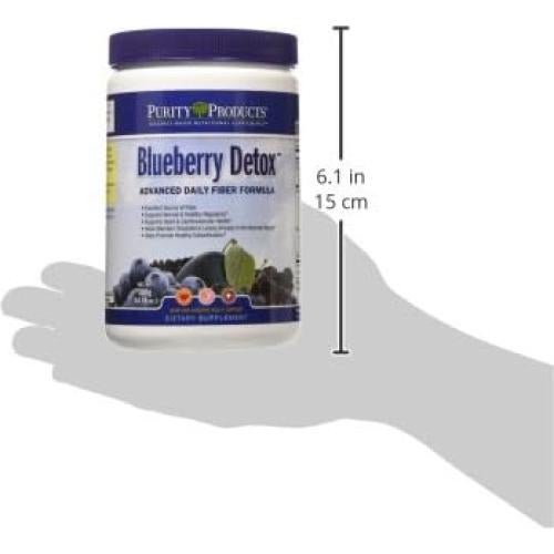 Fórmula Diaria de Fibra Detox Arándano Purity Products - 30 Porciones