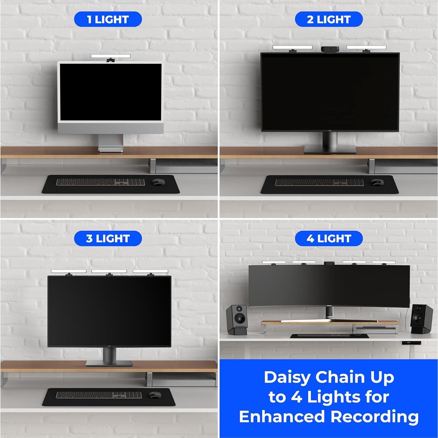 Iluminación para Videoconferencias HumanCentric - Kit Doble