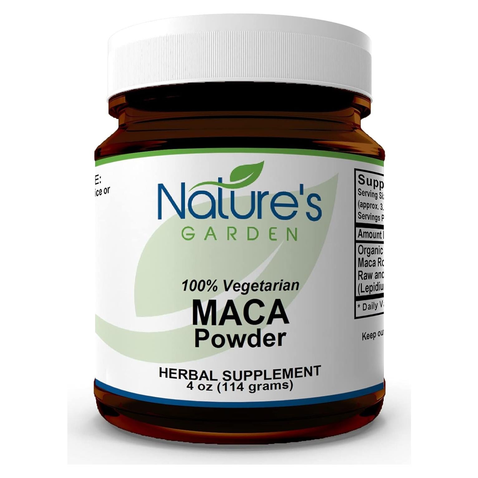 Polvo de Raíz de Maca Orgánica 113 g Jardín de la Naturaleza