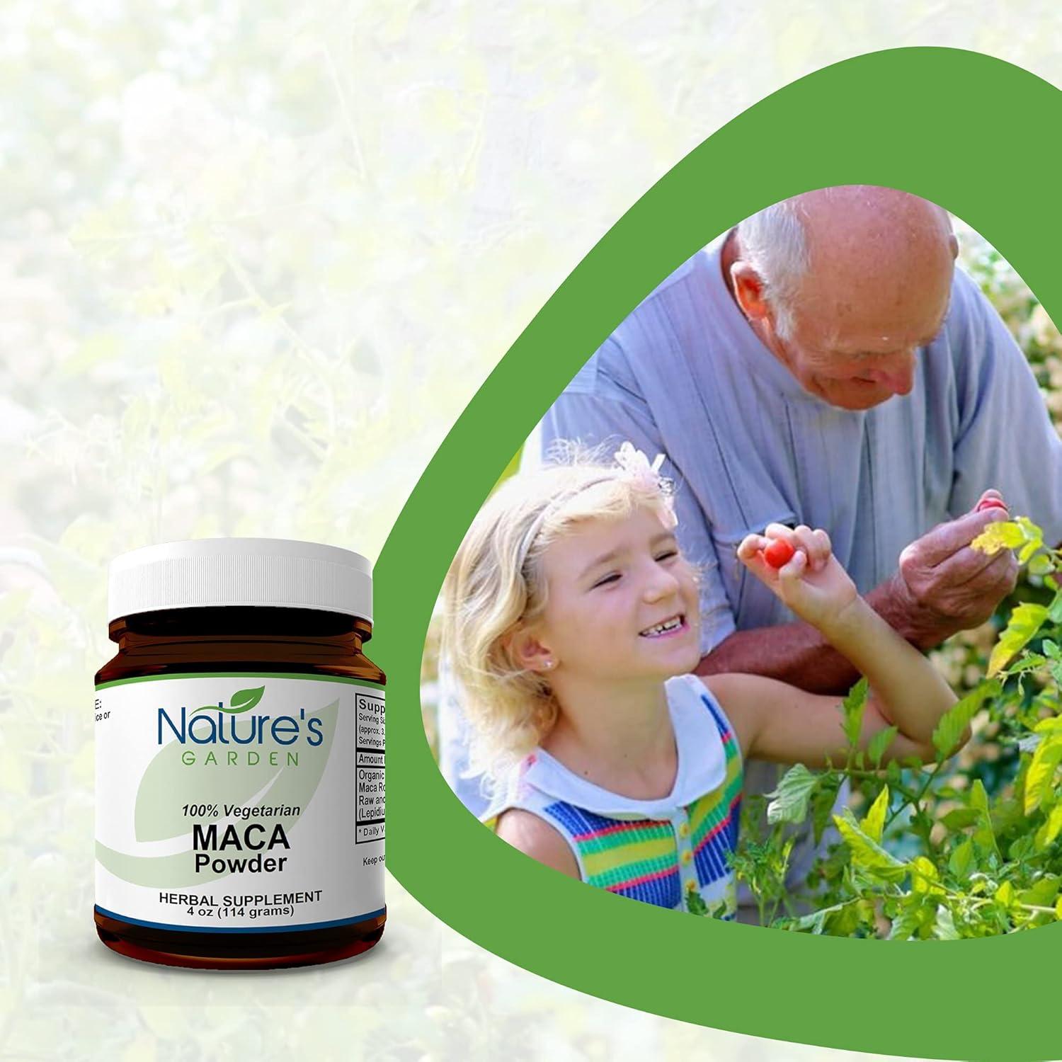 Polvo de Raíz de Maca Orgánica 113 g Jardín de la Naturaleza