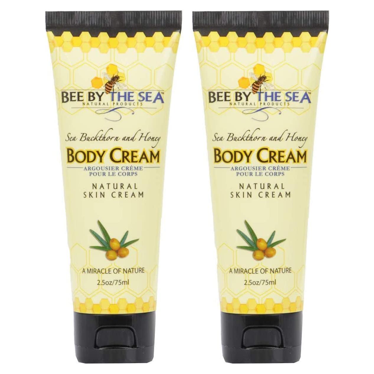 Crema Corporal Natural Bee by the Sea con Espino Marino y Miel 70.87g