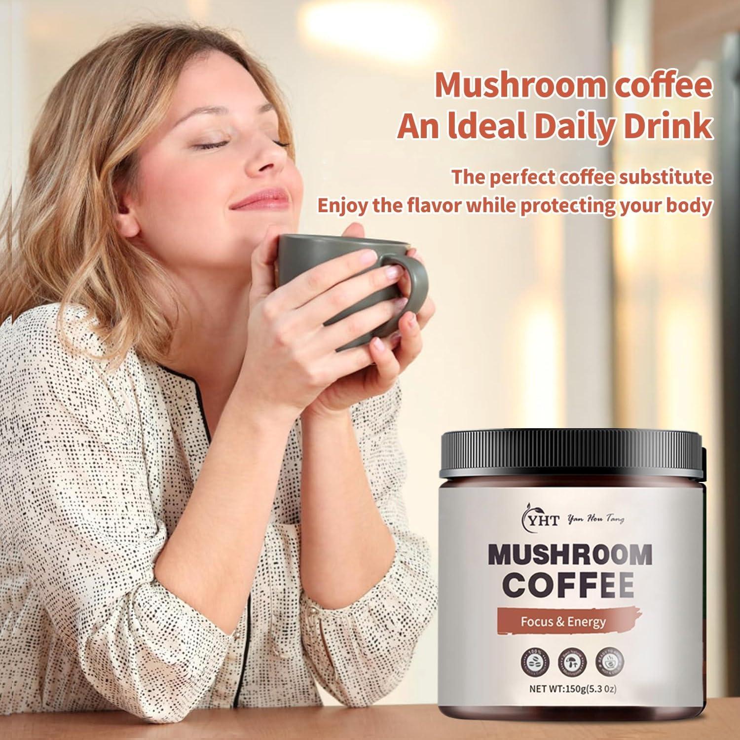 Café de Hongo Orgánico Eilin YHT 150g - 10 Extractos Activos