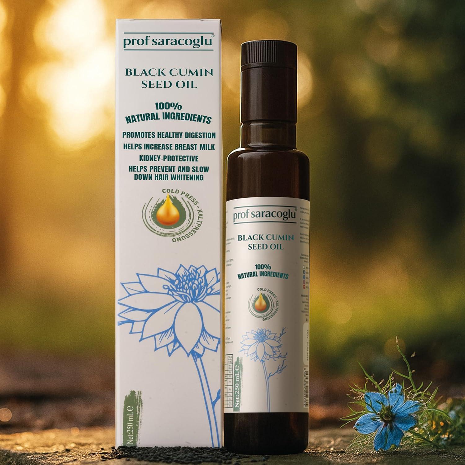 Aceite de Semilla de Comino Negro Prof Saracoglu 250ml